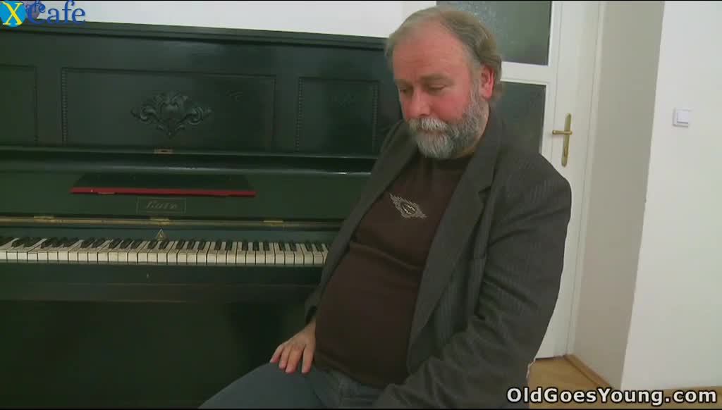 Watch Bearded old piano music teacher licks teenage pussy of his student Free Porn Videos | ePornRest.