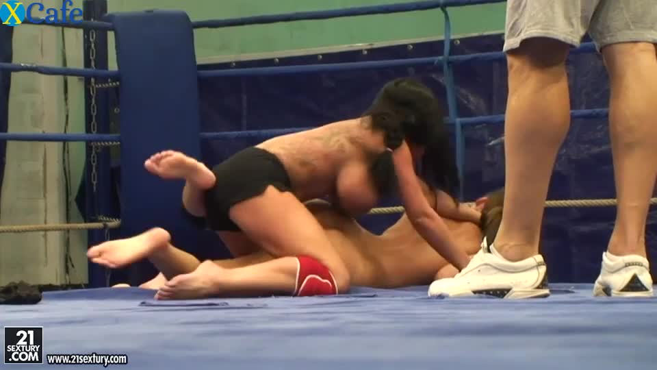 Watch Two tasteful whores rub their aroused bodies over each other inside boxing ring Free Porn Videos | ePornRest.