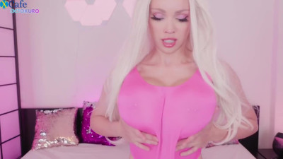 Barbie Bimbo getting fucked really hard in a pink room