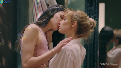 Sensual oral sex between two Russian lesbians Evelin Elle and Kelly Collins.