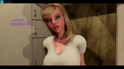 3d Futa Gameplay: Slim Blonde Student Enjoys Gonzo 3-some With Her Shemale Stepaunt & Stepcousin