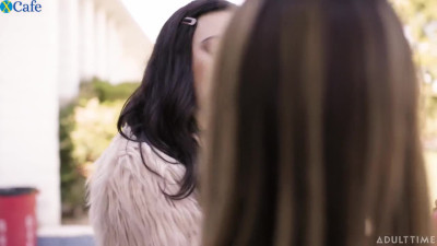 Passionate kiss scene of two girls will definitely blow your mind