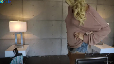 Torrid big breasted auburn cowgirl Jessica Drake is hammered for orgasm