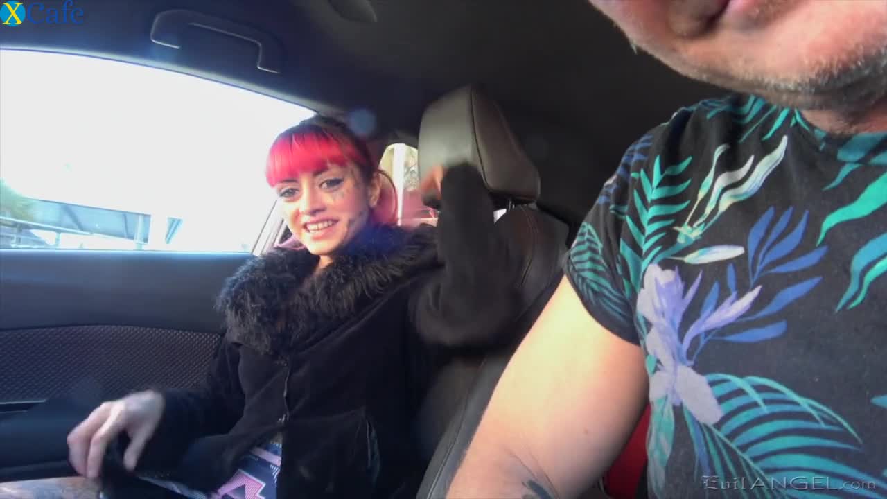 Watch Tattooed busty emo girl Candy Doll is busy with jerking cock in the car Free Porn Videos | ePornRest.