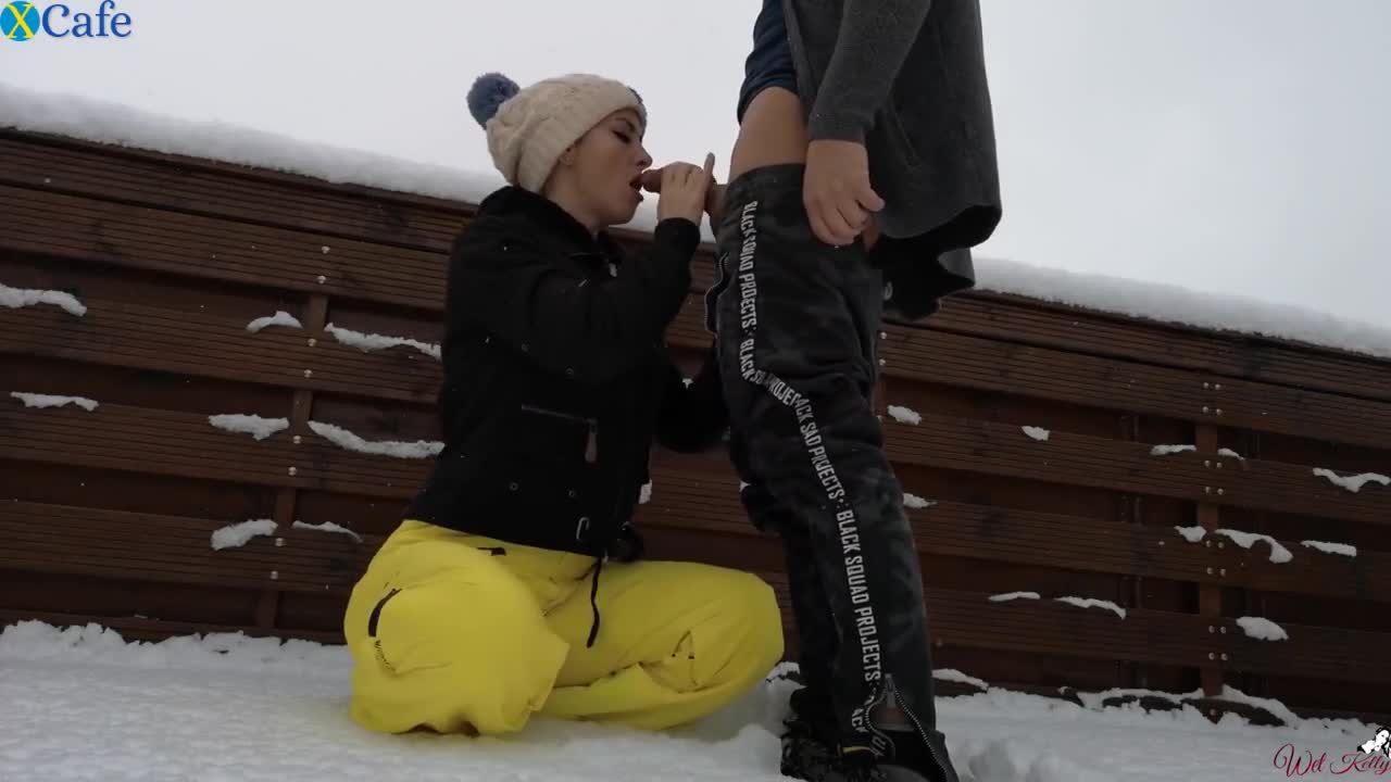 Watch Busty MILF sucking dick in the snow Free Porn Videos | ePornRest.