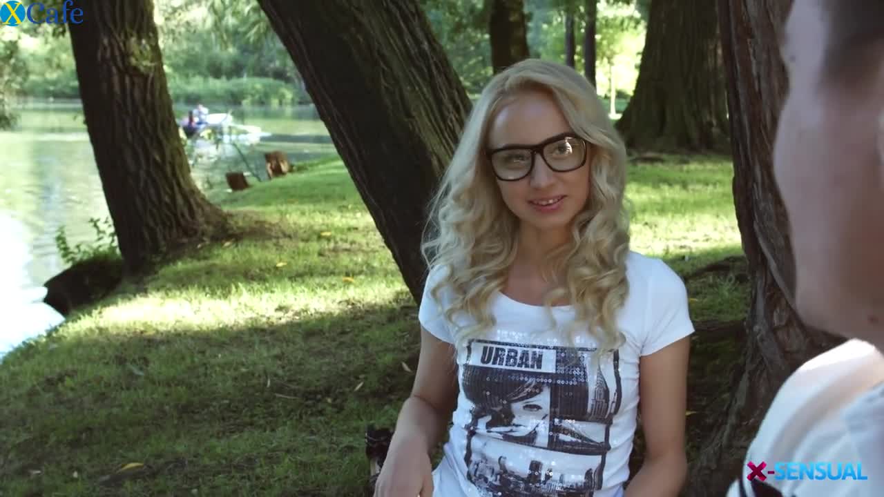 Watch Pink pussy of sexy nerdy blondie TD Bambi gets poked doggy style Free Porn Videos | ePornRest.