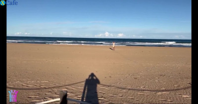 Stranger fucks sexy Gypsy Queen on the beach in broad daylight