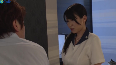 Highly emotional bosomy Japanese lady Yui Satonaka gets poked missionary