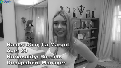 Russian manager Daniella Margot has to work on two fat cocks