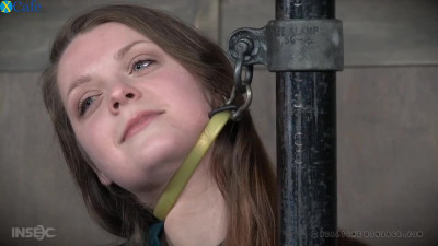 Submissive nympho Nora Riley gets tied up and treated hard in abandoned building