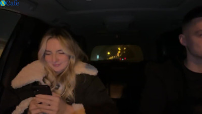 This pretty girl has no money to pay for a taxi but has deep throat and wet puffy pussy