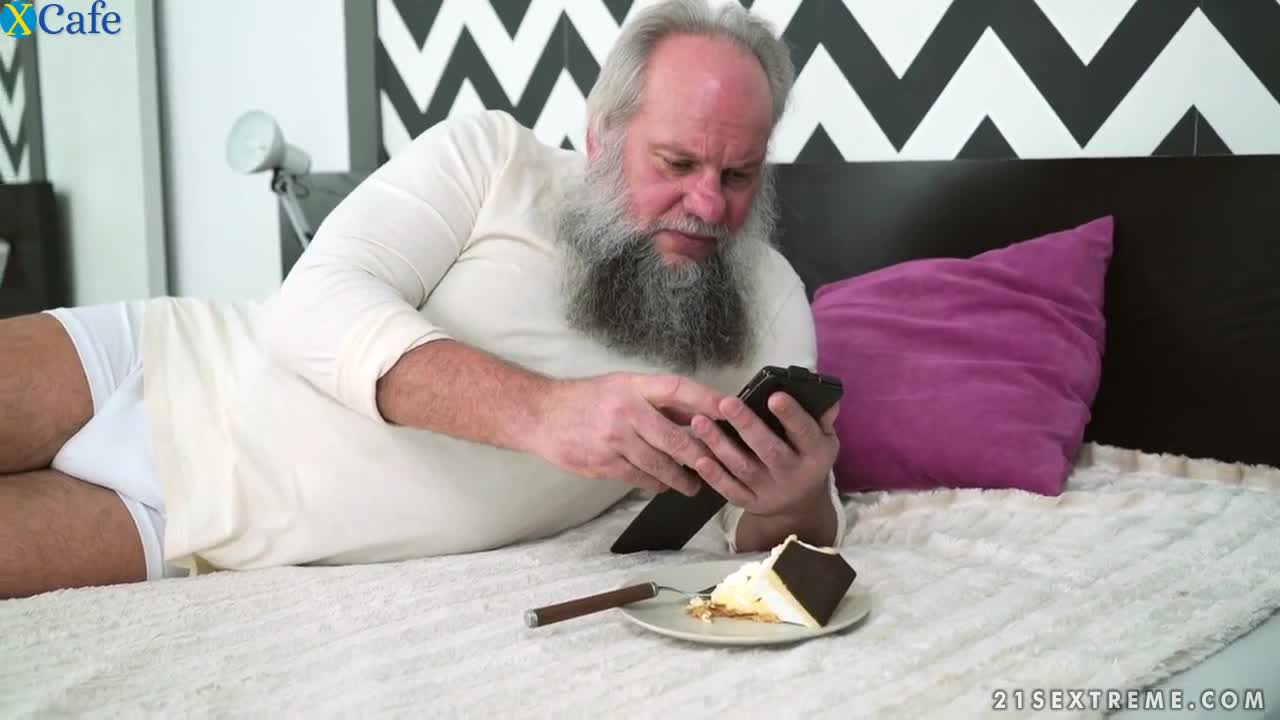 Watch Old bearded man is fortunate enough to have sex with sexy Dominica Fox Free Porn Videos | ePornRest.