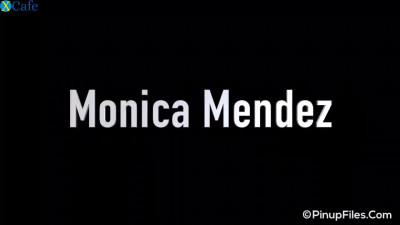 Monica Mendez makes a sex stream from home