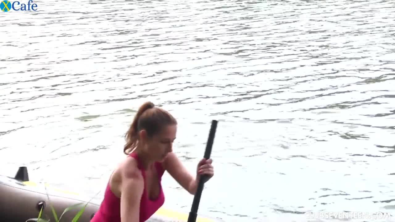 Watch Fine young redhead in the small boat undresses and masturbates Free Porn Videos | ePornRest.