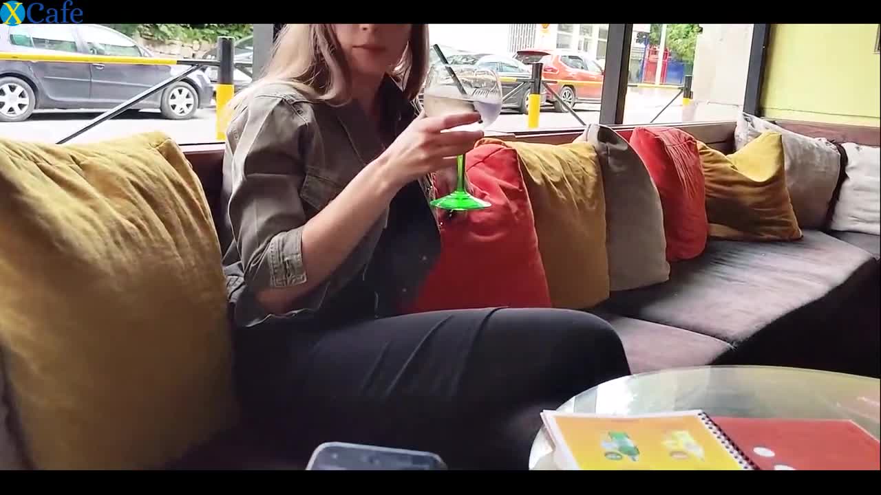 Watch I play with my stepsister's orgasm in a public café. Free Porn Videos | ePornRest.