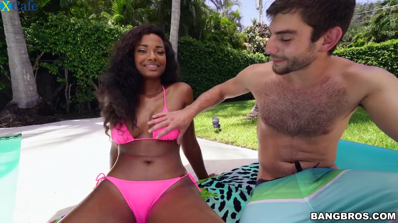 Watch Lusty ebony beauty Payton Sweet banged in the poolside Free Porn Videos | ePornRest.