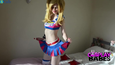 Sexy bitch Tina Kay masturbates in sexy Sailor Moon outfit