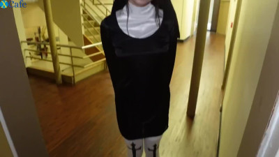 Hot Nun Bouncing on a Dick Without Remorse